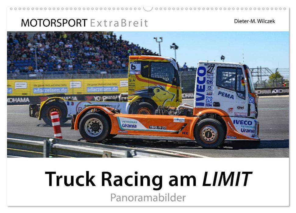 Truck Racing am LIMIT - Panoramabilder (CALVENDO Wandkalender 2025)