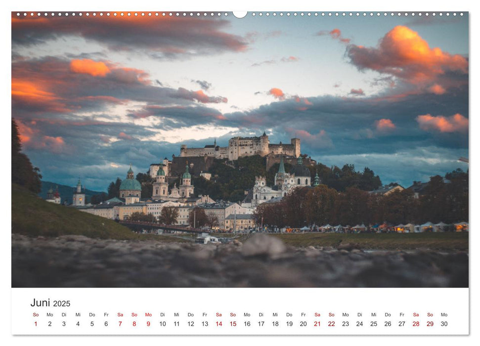 Österreich - Einzigartige Landschaften im Land der Berge. (CALVENDO Premium Wandkalender 2025)