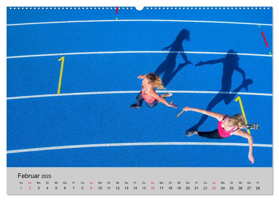 Momente des Sport (CALVENDO Premium Wandkalender 2025)