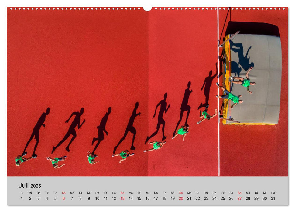 Momente des Sport (CALVENDO Premium Wandkalender 2025)