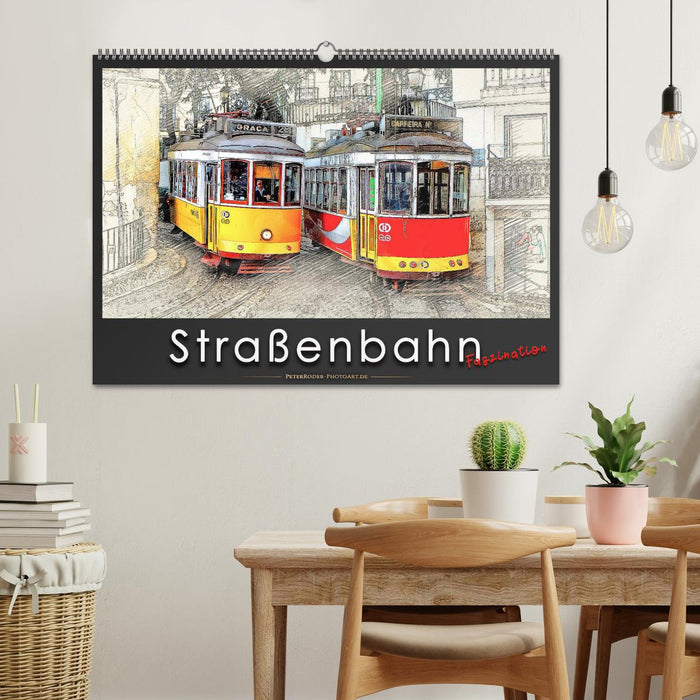 Straßenbahn Faszination (CALVENDO Wandkalender 2025)