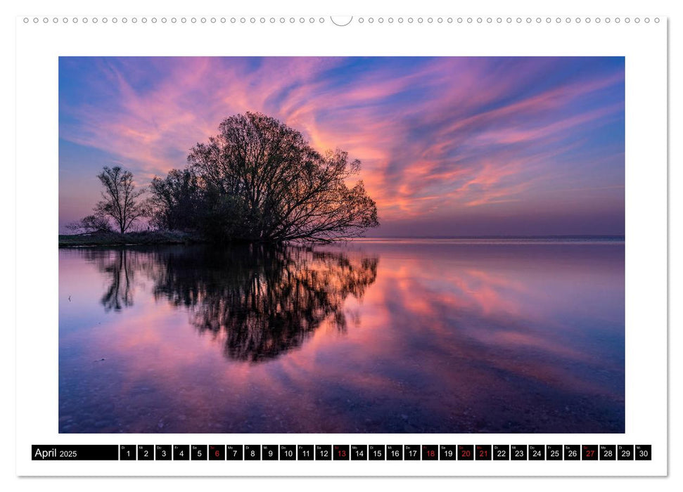 Die Müritz - Naturparadies der Mecklenburgischen Seenplatte (CALVENDO Premium Wandkalender 2025)