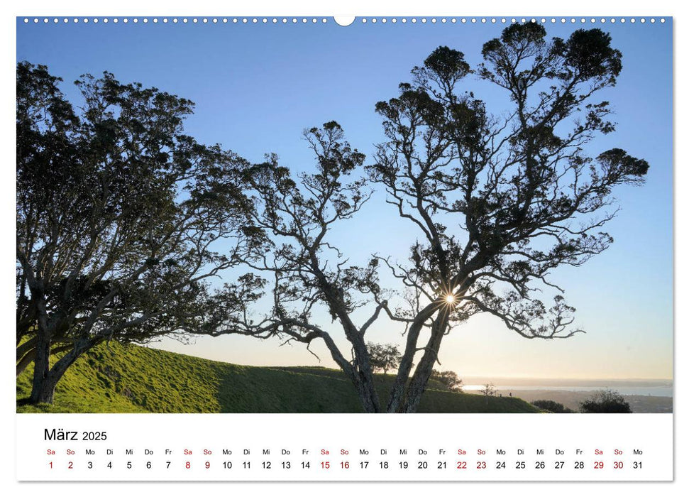 Auckland 2025 (CALVENDO Premium Wandkalender 2025)