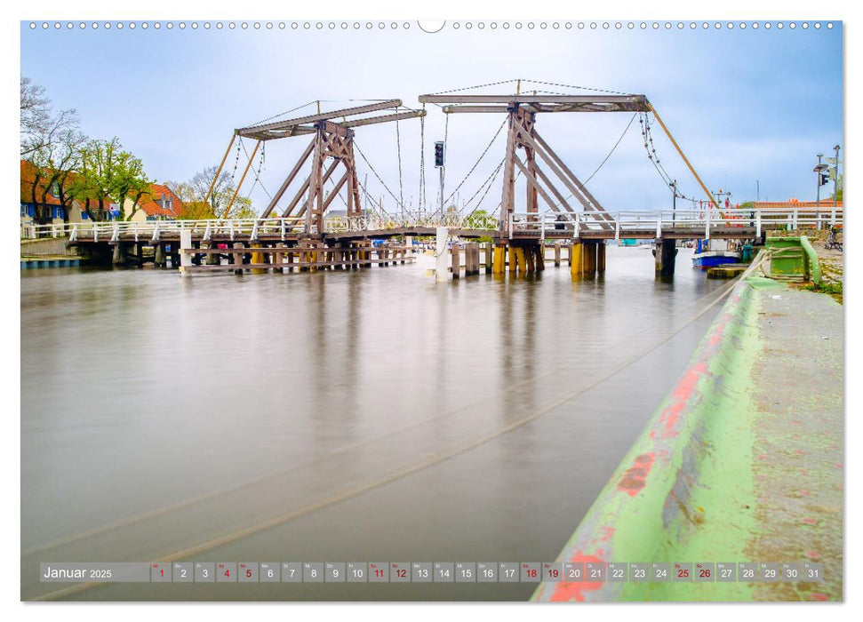 Ein Blick auf die Hansestadt Greifswald (CALVENDO Wandkalender 2025)