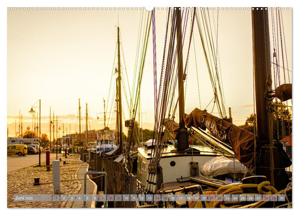 Ein Blick auf die Hansestadt Greifswald (CALVENDO Wandkalender 2025)