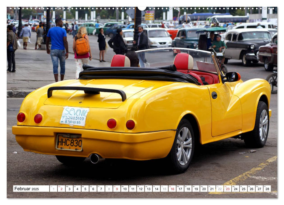 Englische Roadster - Oldtimer Schmuckstücke der Fünfziger Jahre (CALVENDO Wandkalender 2025)