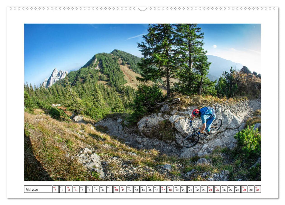 Mit dem Stromrad in den Bergen (CALVENDO Premium Wandkalender 2025)