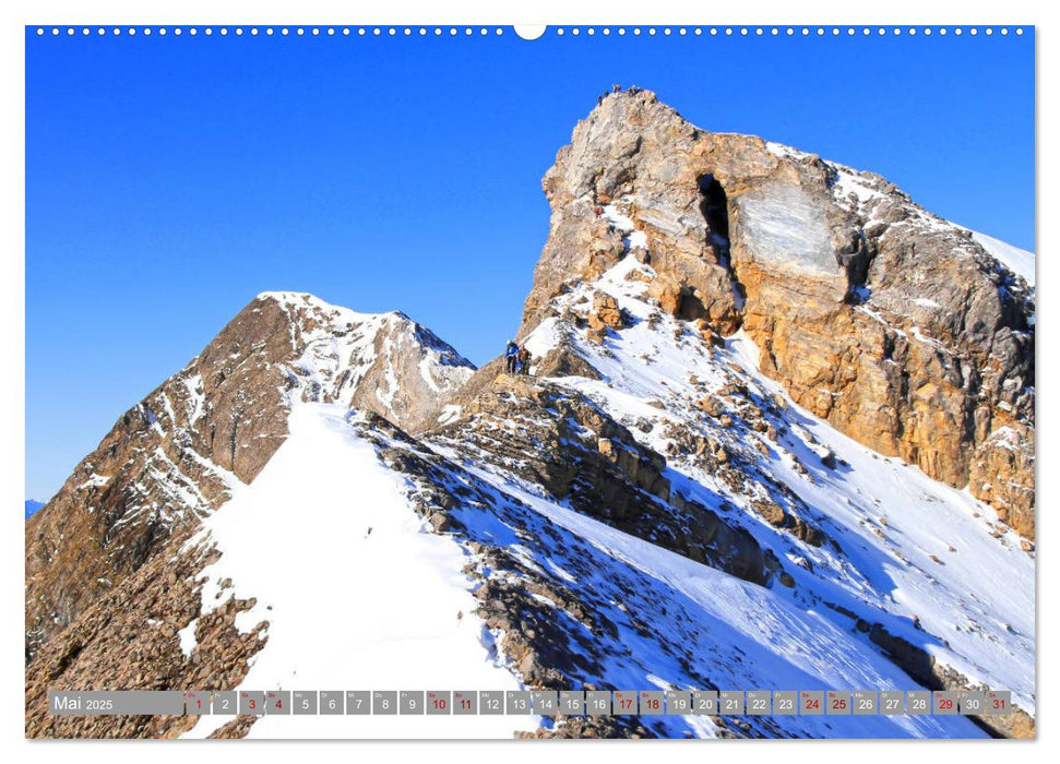 Schweizer Berggipfel (CALVENDO Premium Wandkalender 2025)