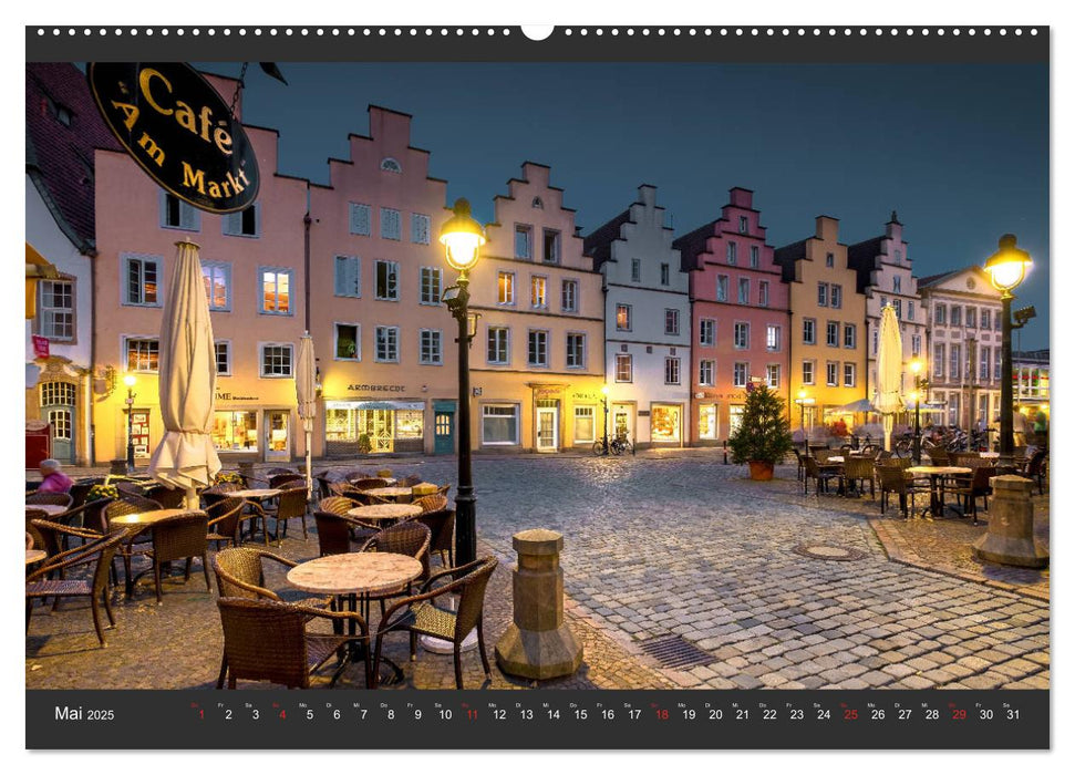 Stadtportrait Osnabrück (CALVENDO Wandkalender 2025)