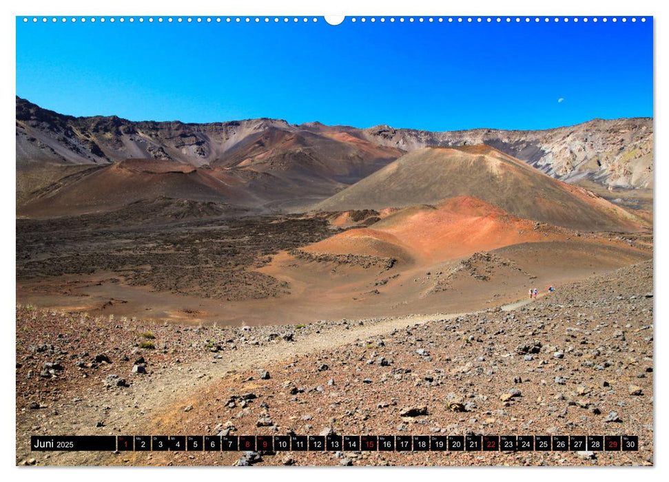 Wandern auf Hawaii - Berge im Pazifik (CALVENDO Premium Wandkalender 2025)