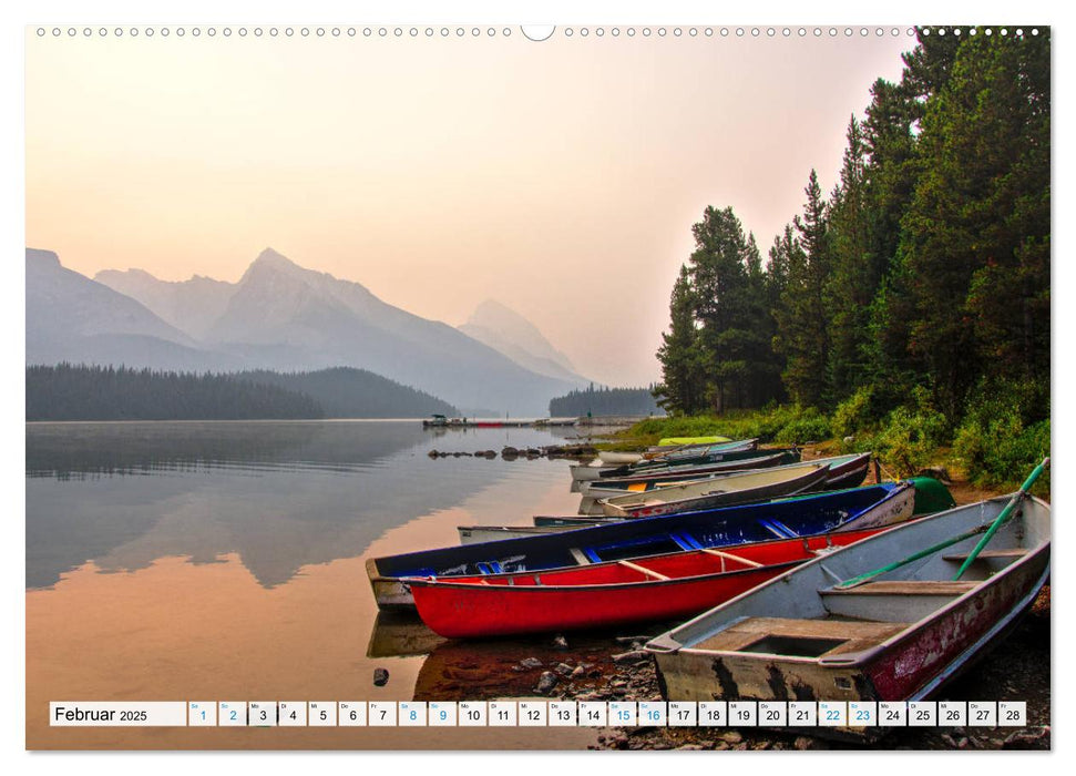 Kanada - Streifzug durch den Westen (CALVENDO Premium Wandkalender 2025)