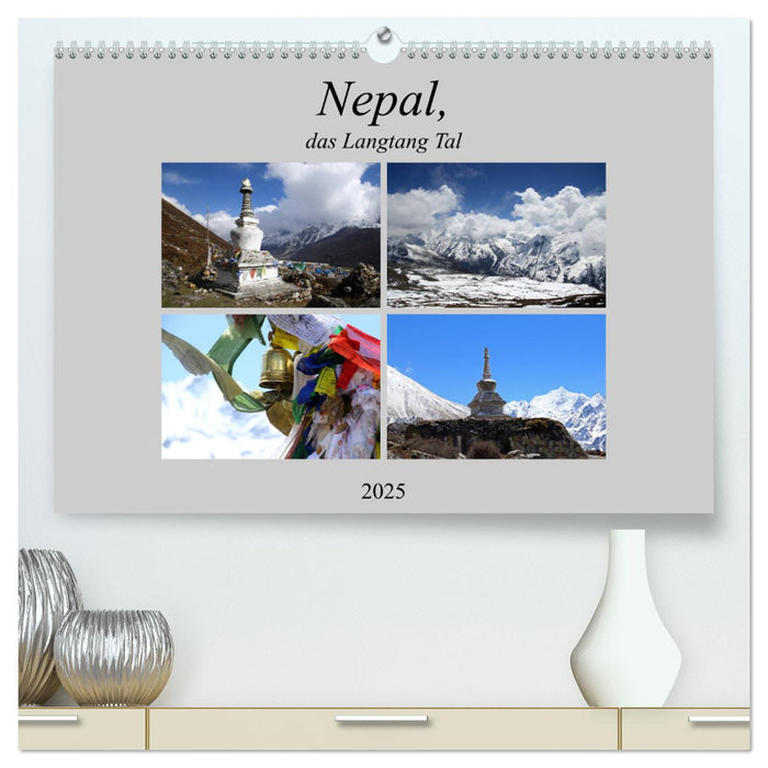 Nepal, das Langtang Tal (CALVENDO Premium Wandkalender 2025)