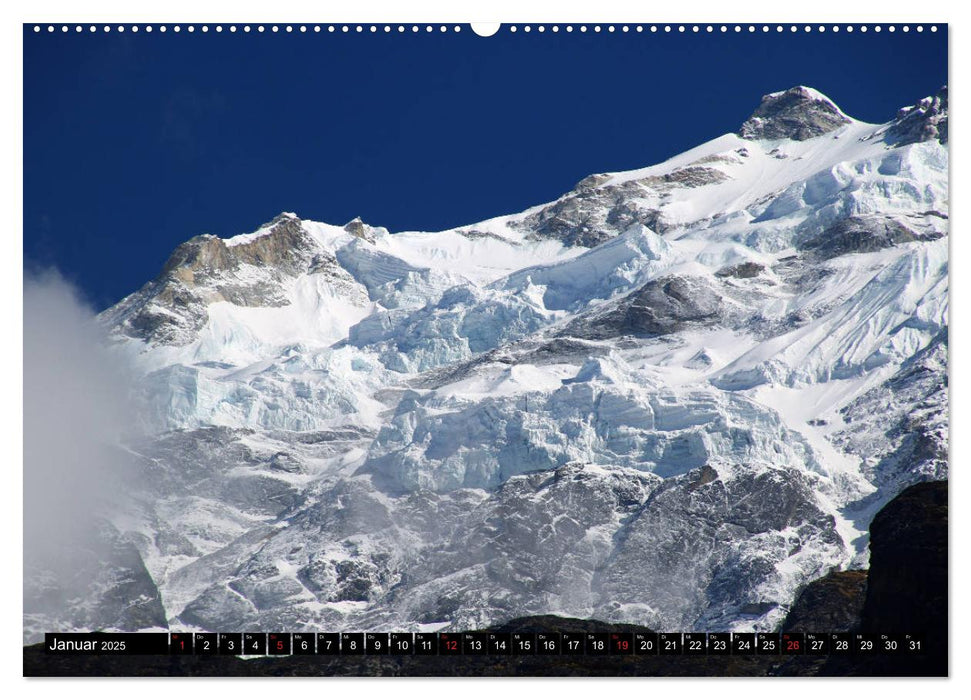 Nepal, das Langtang Tal (CALVENDO Premium Wandkalender 2025)