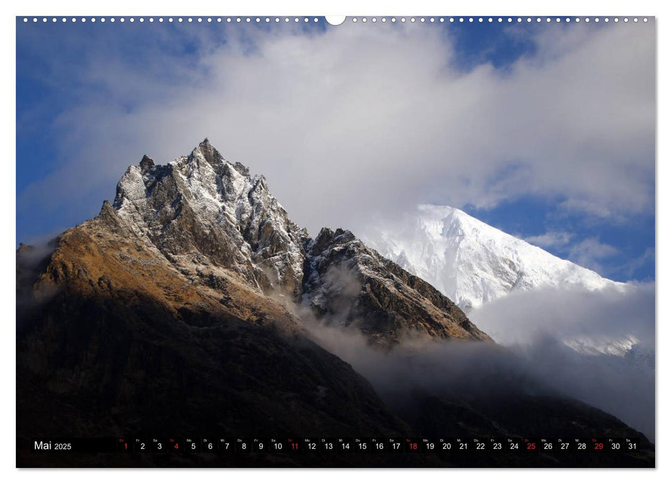 Nepal, das Langtang Tal (CALVENDO Premium Wandkalender 2025)