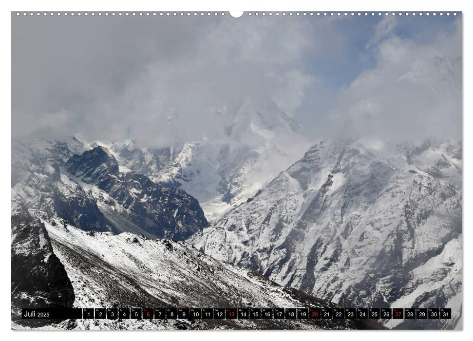 Nepal, das Langtang Tal (CALVENDO Premium Wandkalender 2025)