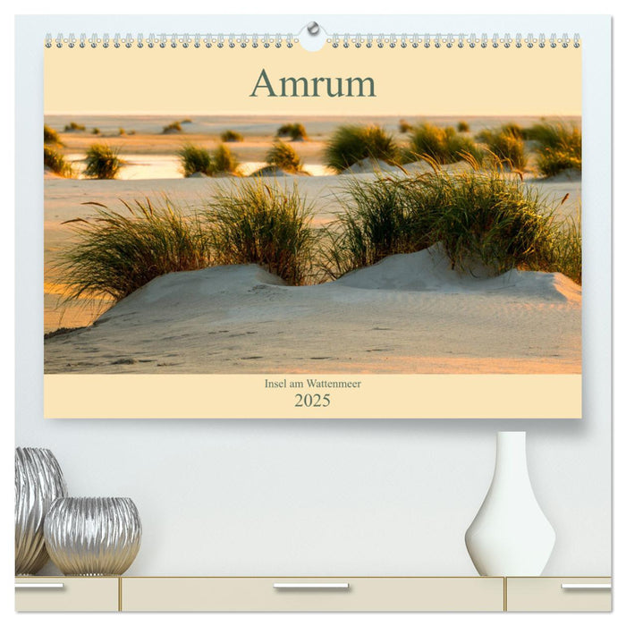 Amrum Insel am Wattenmeer (CALVENDO Premium Wandkalender 2025)