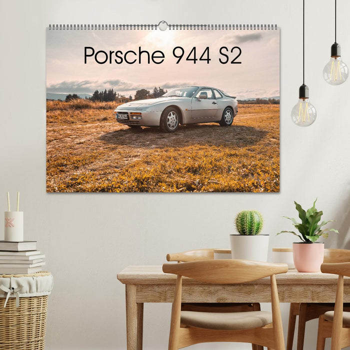 ´89 Porsche 944 S2 (CALVENDO Wandkalender 2025)