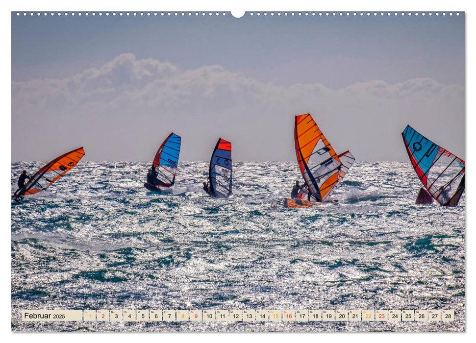 Windsurfing - extrem cool (CALVENDO Premium Wandkalender 2025)