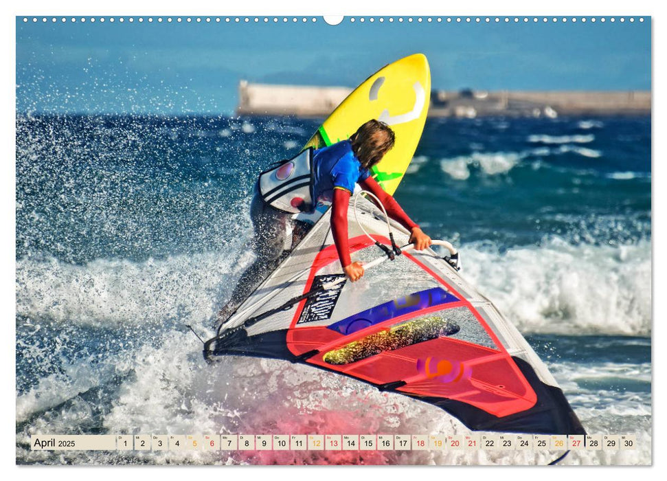 Windsurfing - extrem cool (CALVENDO Premium Wandkalender 2025)