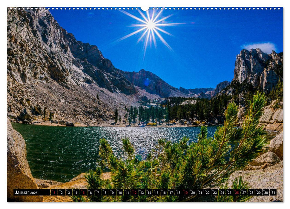 Entlang der Sierra Nevada (CALVENDO Premium Wandkalender 2025)