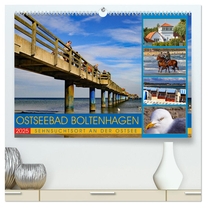 Ostseebad Boltenhagen - Sehnsuchtsort an der Ostsee (CALVENDO Premium Wandkalender 2025)