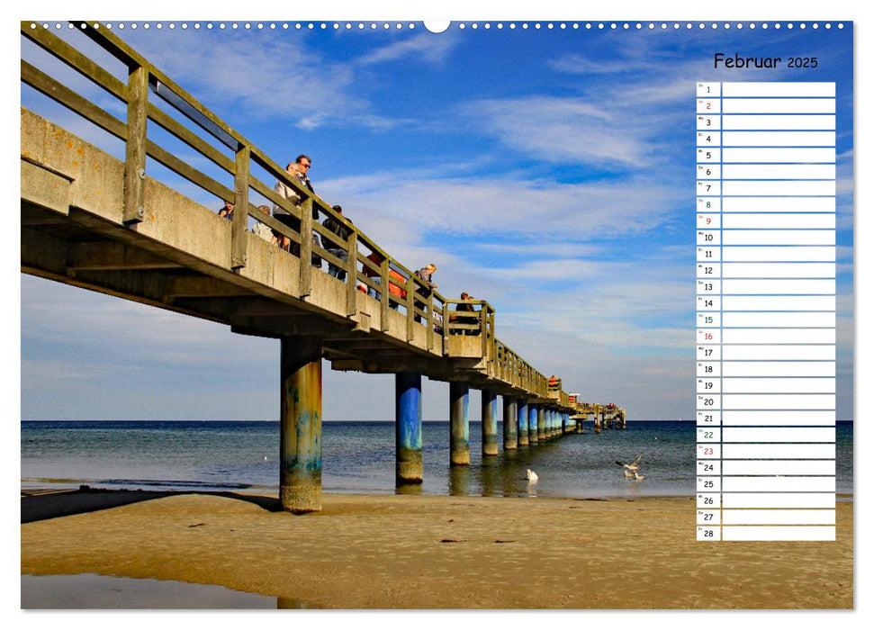 Ostseebad Boltenhagen - Sehnsuchtsort an der Ostsee (CALVENDO Premium Wandkalender 2025)