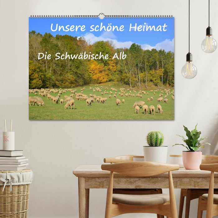 Unsere schöne Heimat - Die Schwäbische Alb (CALVENDO Wandkalender 2025)