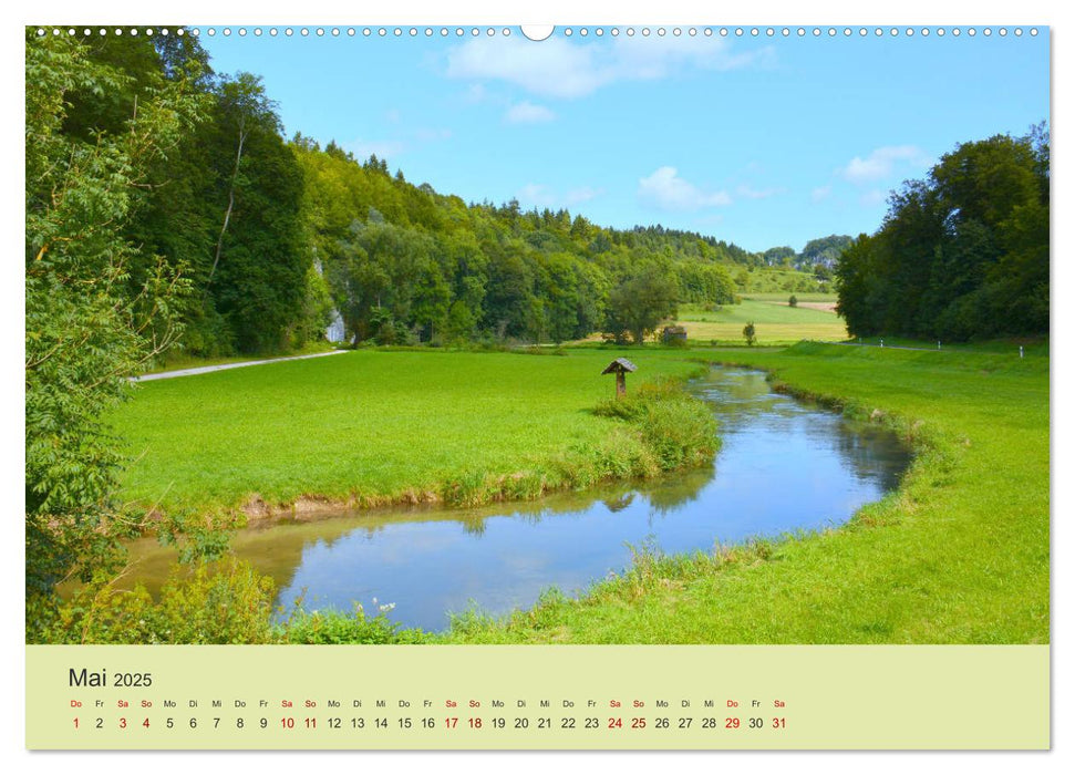 Unsere schöne Heimat - Die Schwäbische Alb (CALVENDO Wandkalender 2025)