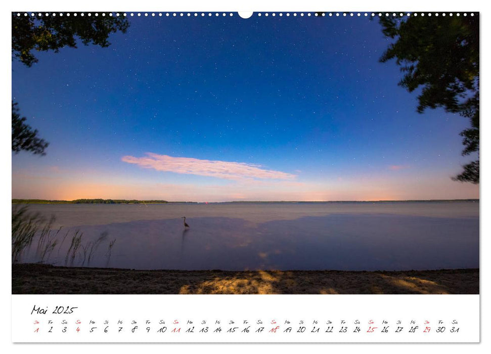 Der Kölpinsee - Naturparadies der Mecklenburgischen Seenplatte (CALVENDO Wandkalender 2025)