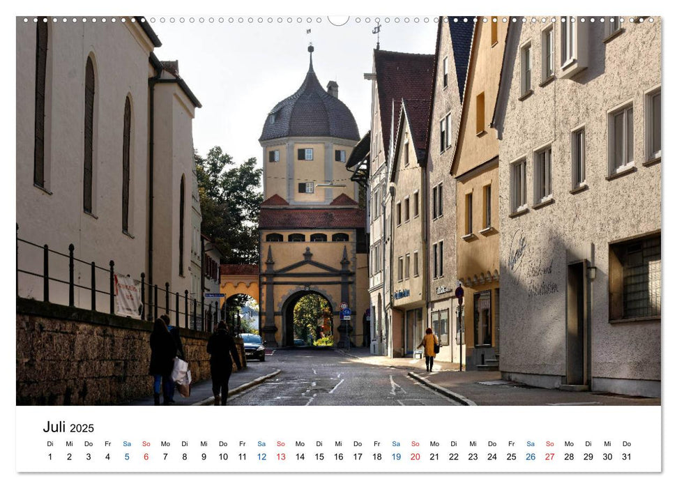 Memmingen - Ansichtssache (CALVENDO Premium Wandkalender 2025)