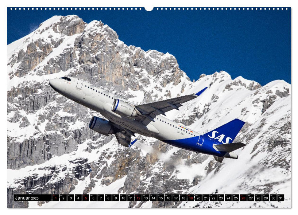 Airliner 2025 (CALVENDO Premium Wandkalender 2025)