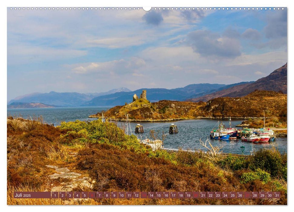 Mystisches Schottland (CALVENDO Premium Wandkalender 2025)