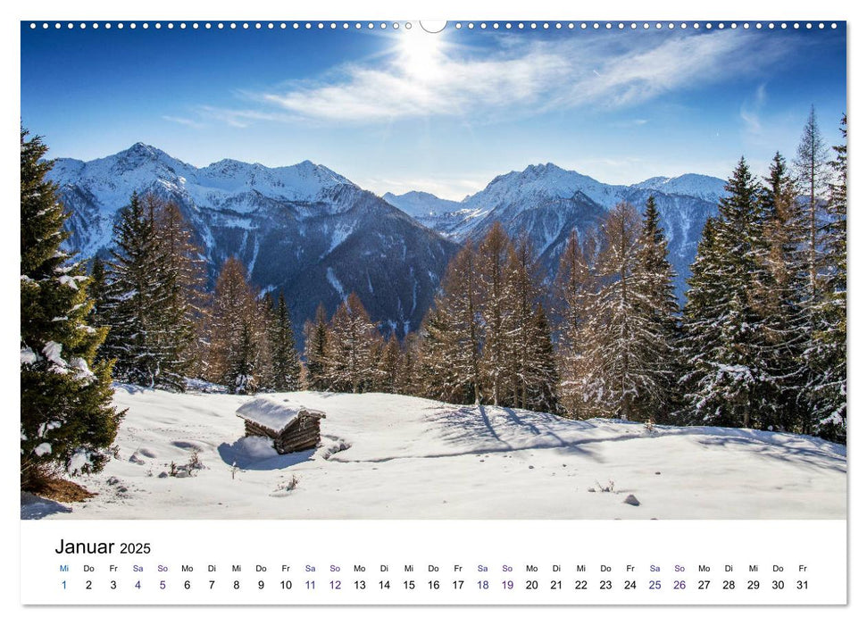 Ultental - Ein Jahr in Bildern (CALVENDO Premium Wandkalender 2025)