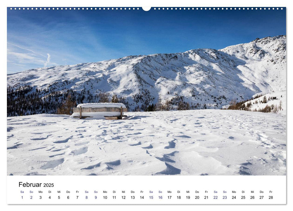 Ultental - Ein Jahr in Bildern (CALVENDO Premium Wandkalender 2025)