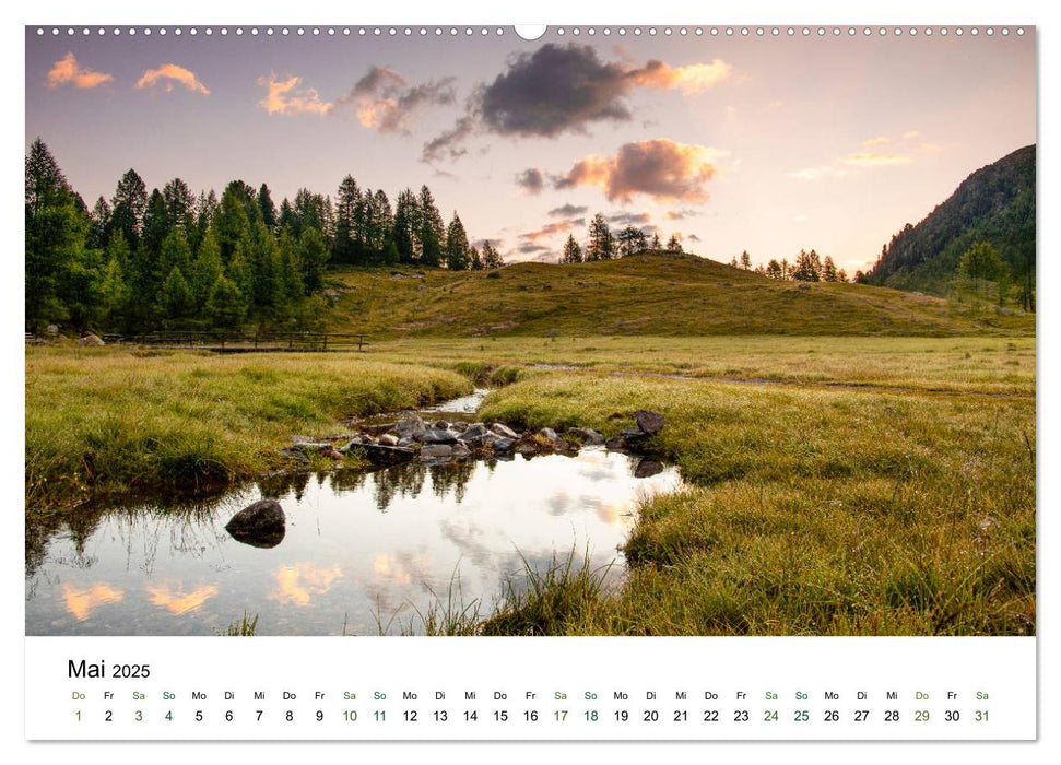 Ultental - Ein Jahr in Bildern (CALVENDO Premium Wandkalender 2025)