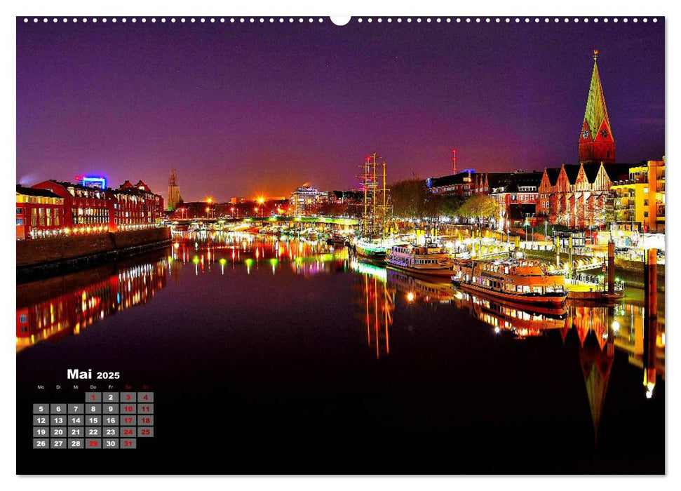 Maritimes Bremen 2025 (CALVENDO Premium Wandkalender 2025)