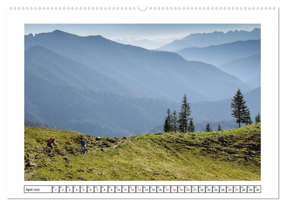 Mit dem Stromrad in den Bergen (CALVENDO Wandkalender 2025)