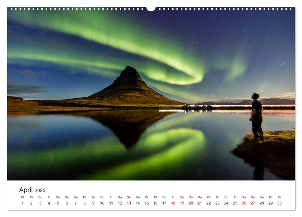 Polarlichter II - Einzigartige Himmelsphänomene im Norden - Teil 2 (CALVENDO Wandkalender 2025)