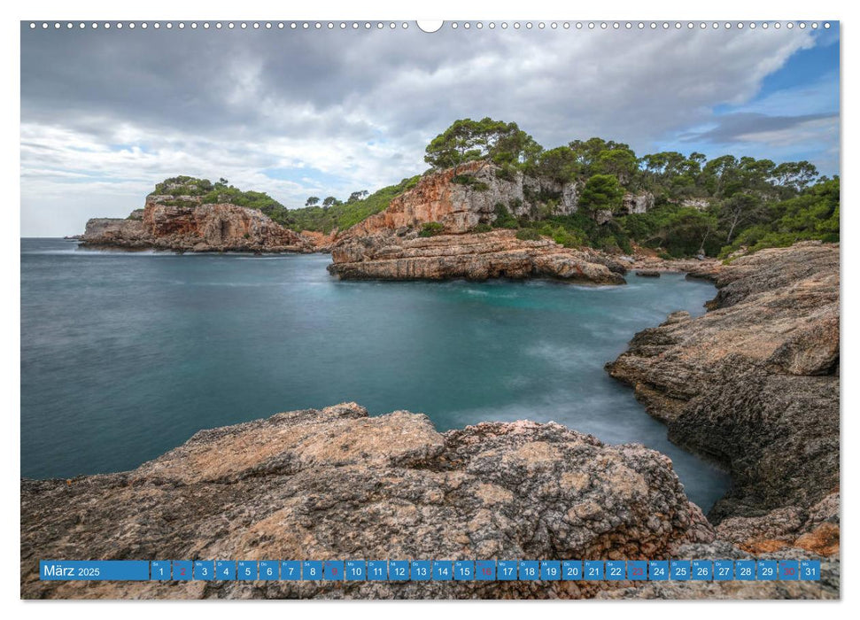 Mallorca, Sehnsuchtsinsel im Mittelmeer (CALVENDO Wandkalender 2025)