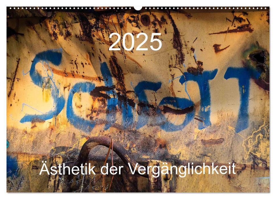 Schrott – Ästhetik der Vergänglichkeit (CALVENDO Wandkalender 2025)