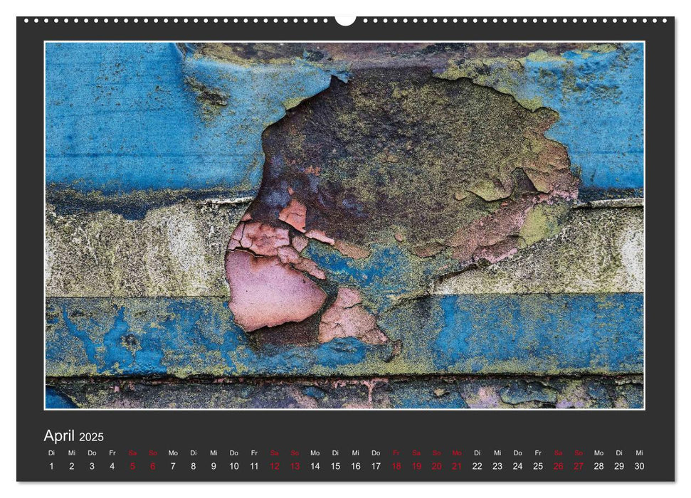 Schrott – Ästhetik der Vergänglichkeit (CALVENDO Wandkalender 2025)