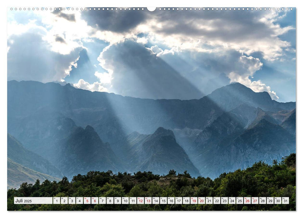 Albanien - Der Süden (CALVENDO Premium Wandkalender 2025)