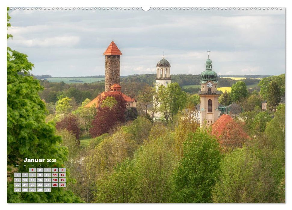 Der Osten, Landschaften und Bauwerke (CALVENDO Premium Wandkalender 2025)