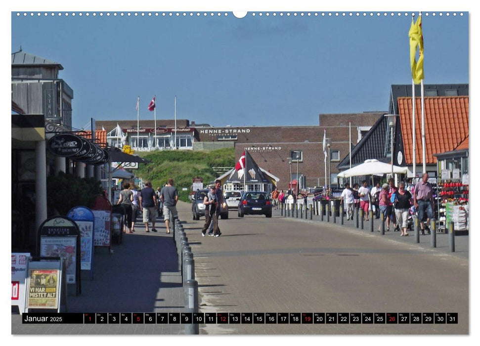 Jütland in Dänemark - Von Henne Strand bis Blavand (CALVENDO Premium Wandkalender 2025)