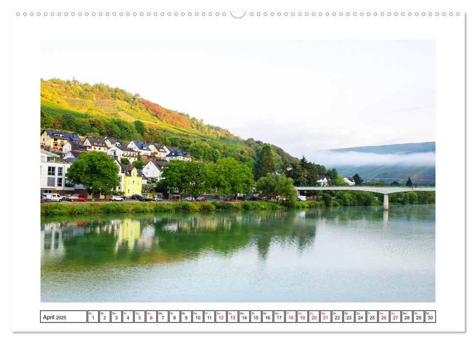 Mosel - facettenreiche Flusslandschaft (CALVENDO Premium Wandkalender 2025)