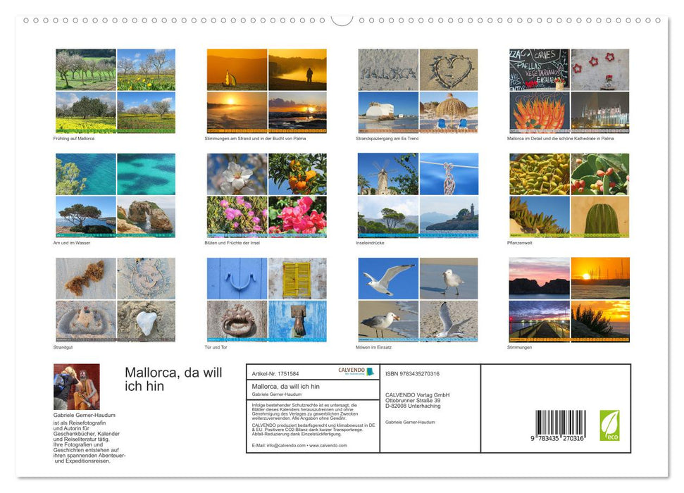 Mallorca, da will ich hin (CALVENDO Premium Wandkalender 2025)