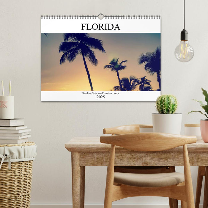 Florida - Sunshine State (CALVENDO Wandkalender 2025)