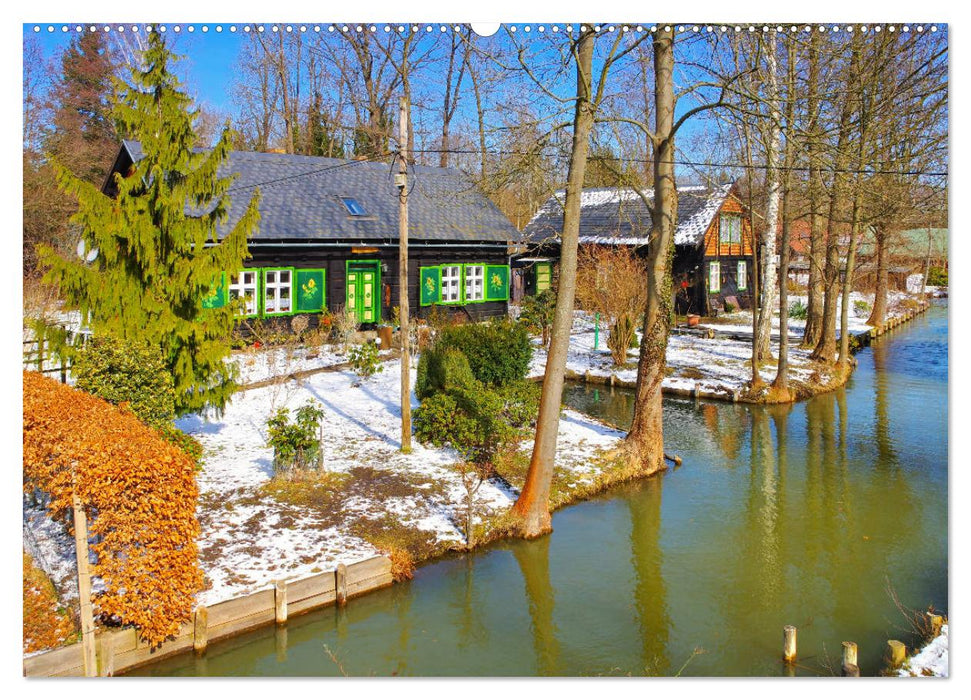 Spreewald - Malerische Kulturlandschaft in Brandenburg (CALVENDO Premium Wandkalender 2025)