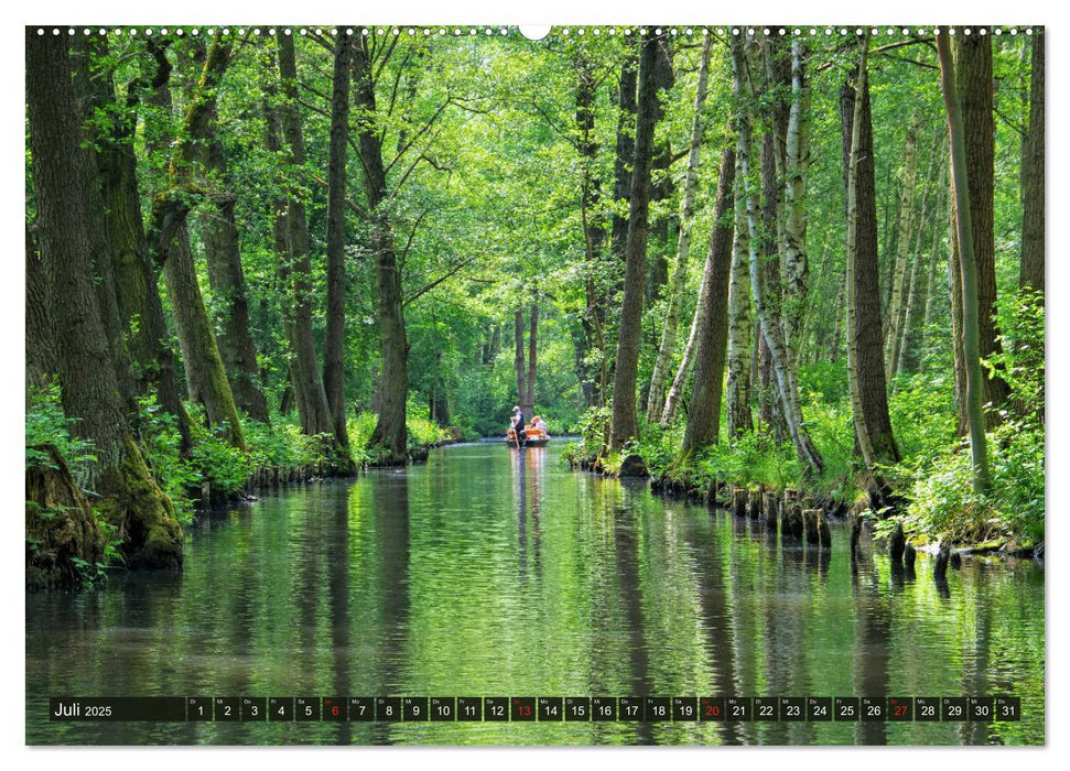 Spreewald - Malerische Kulturlandschaft in Brandenburg (CALVENDO Premium Wandkalender 2025)