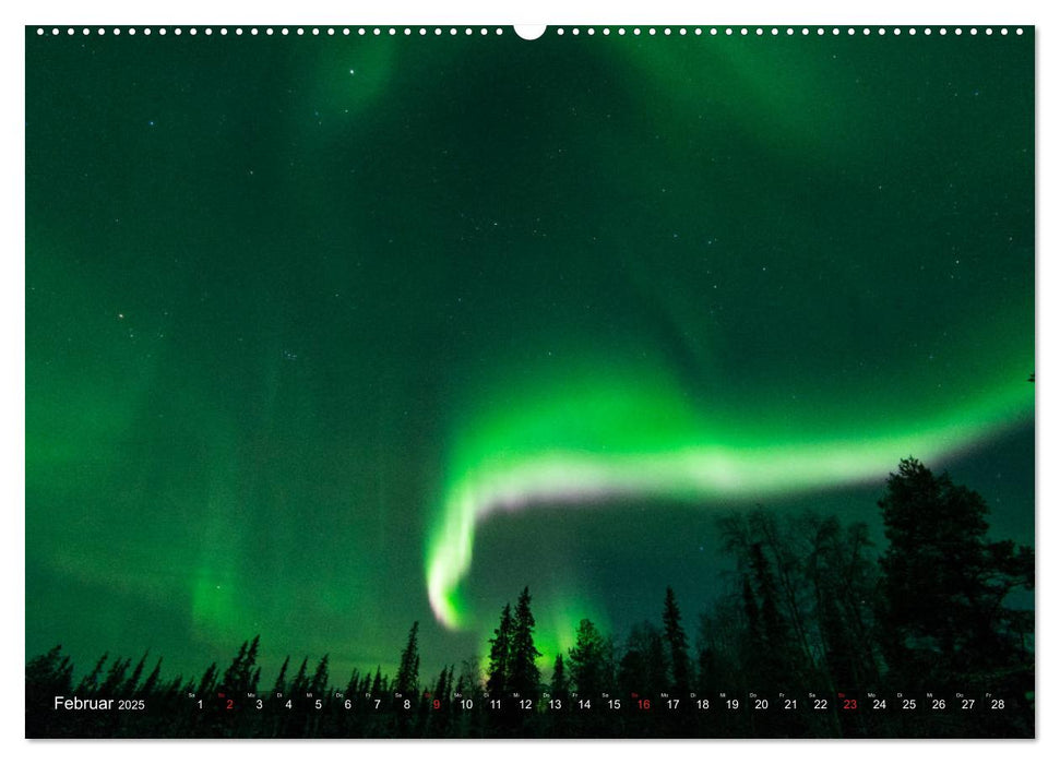 Nordlichter Europas (CALVENDO Premium Wandkalender 2025)